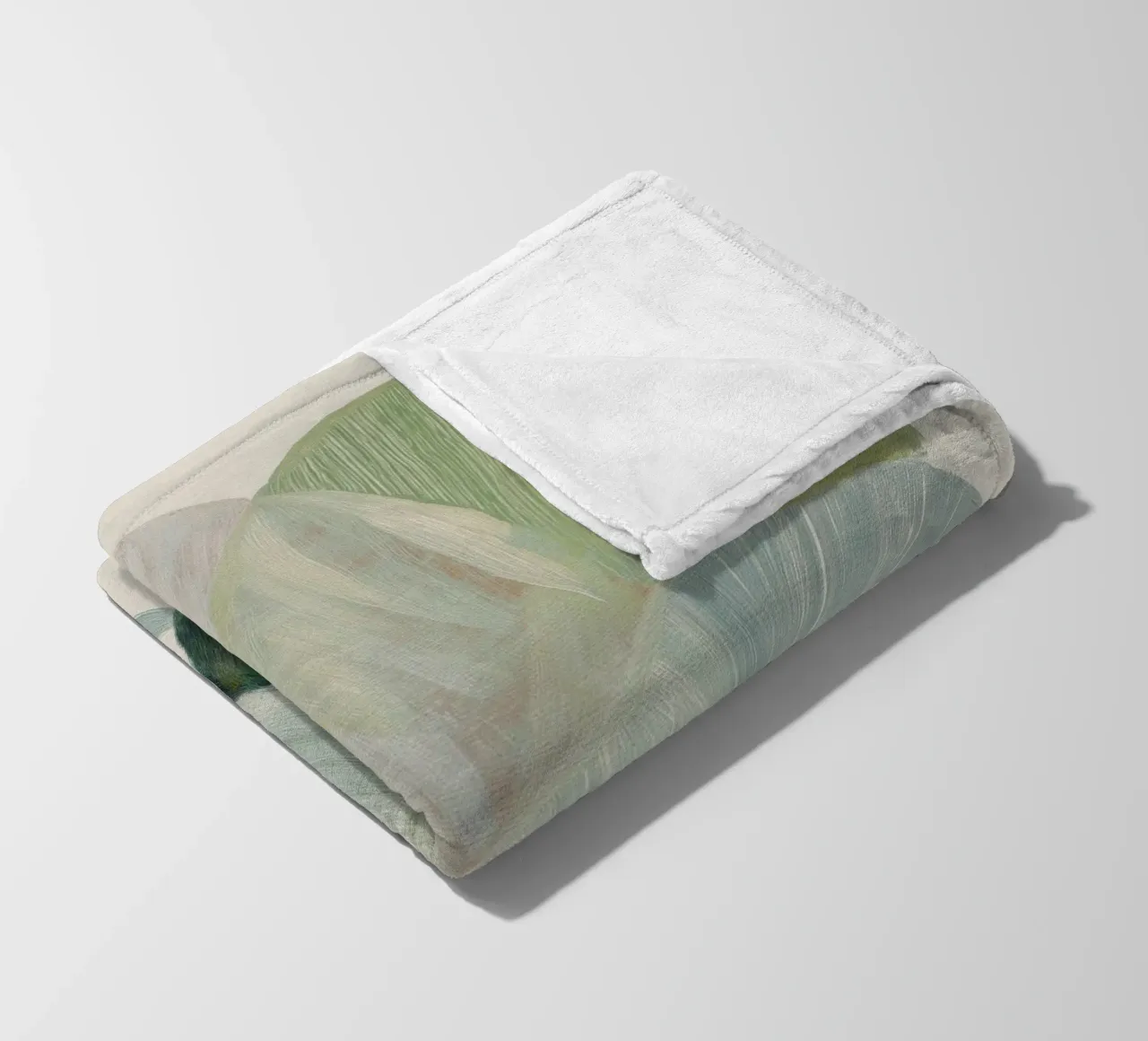 Pastel Botanics coperta in pile da treechild