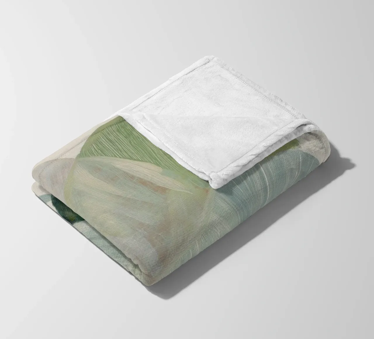 Pastel Botanics coperta in pile da treechild