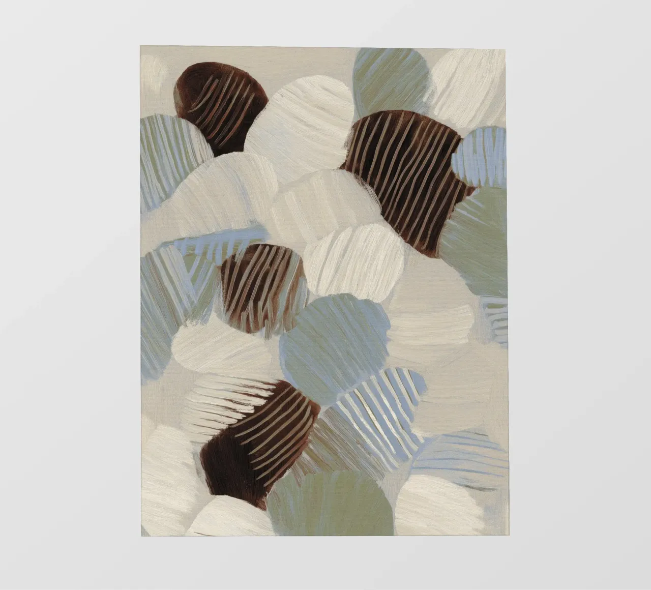 Fossil Leafs telo in pvc da treechild