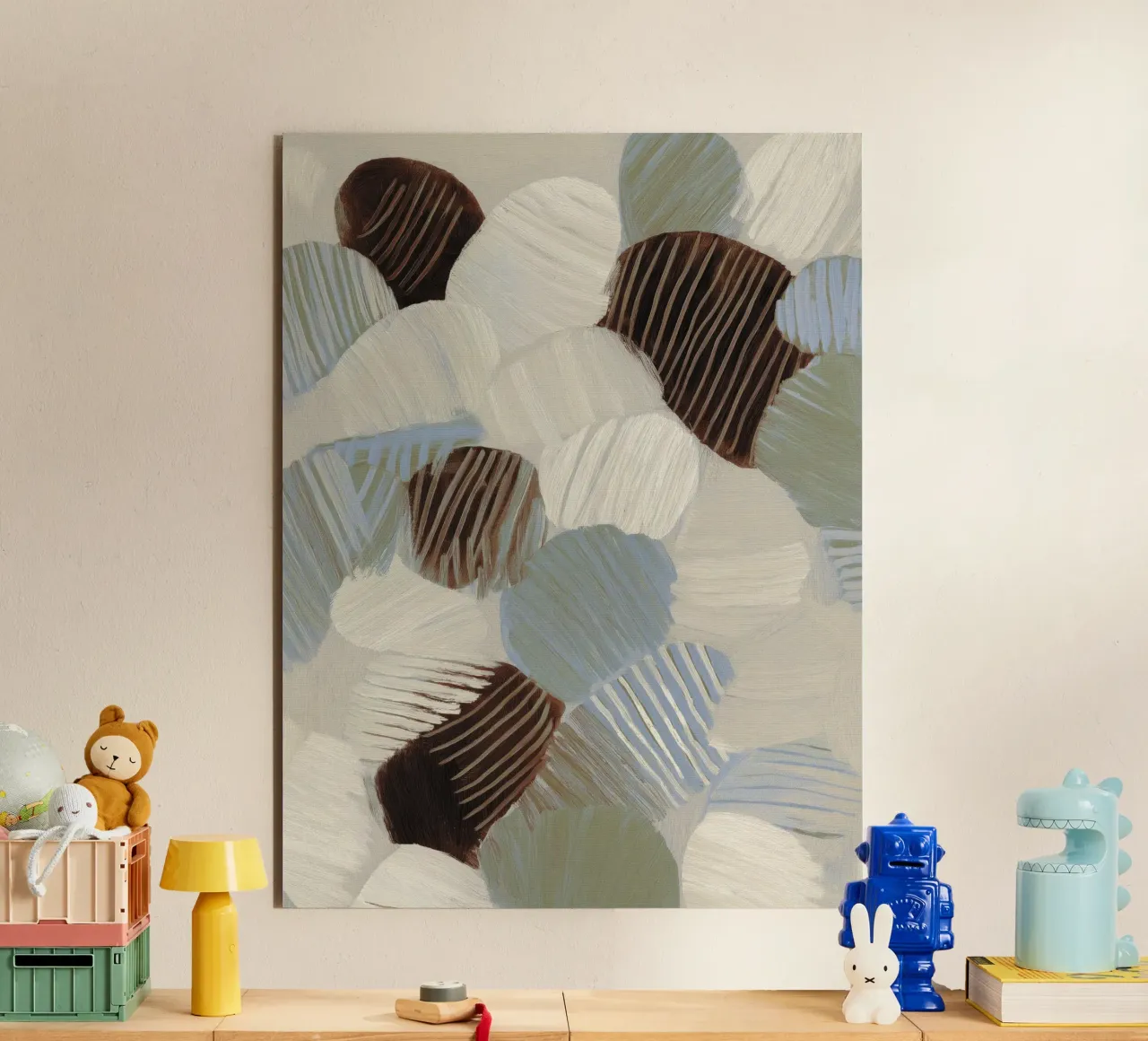 Fossil Leafs alluminio dibond da treechild