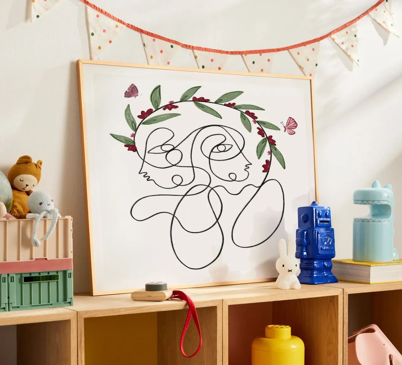 Blossoming Connection poster da Shatha Al Dafai