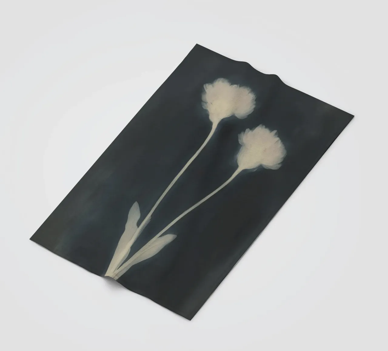 Faded Bloom No 02 coperta in pile da treechild