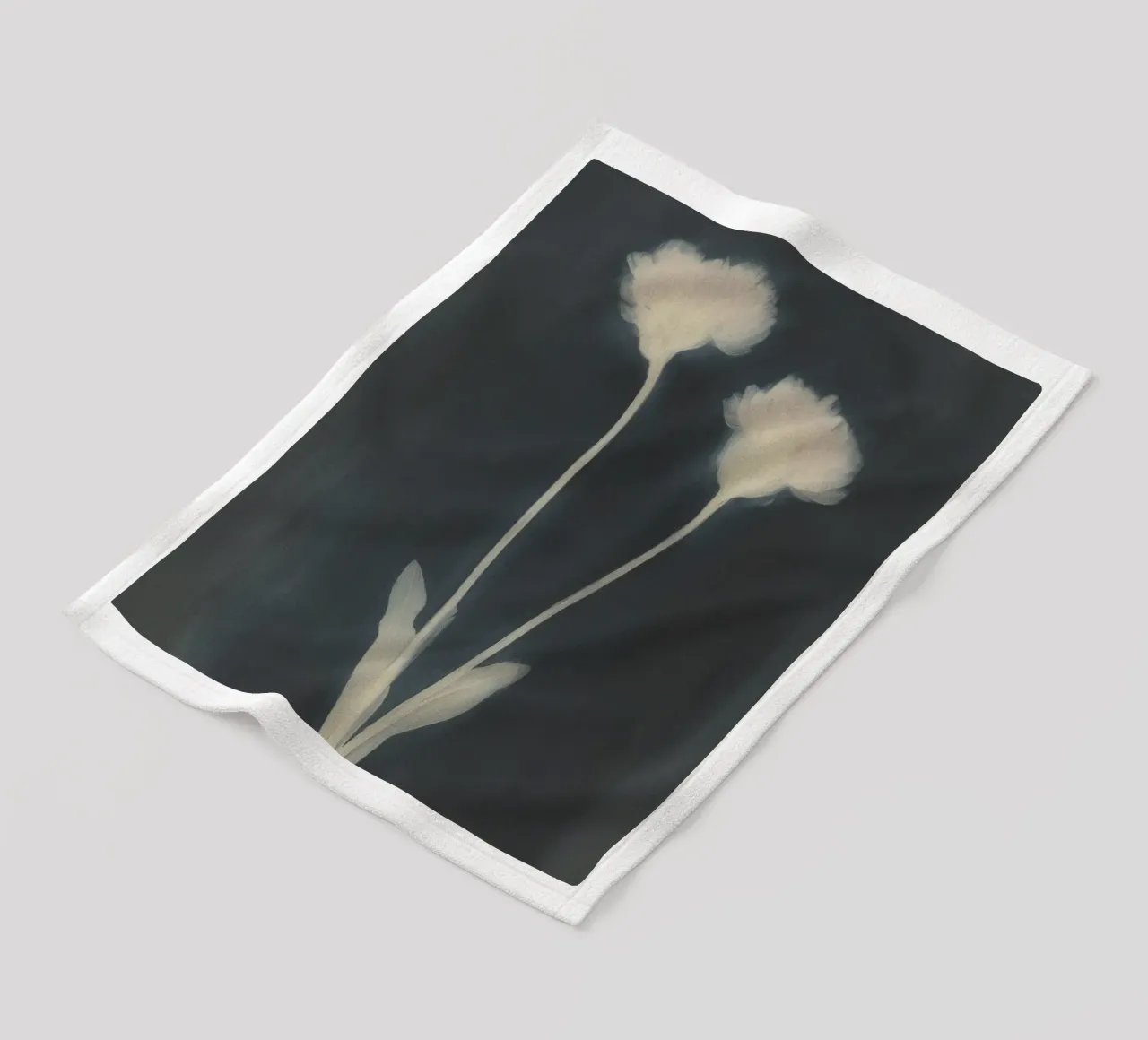 Faded Bloom No 02 coperta in pile da treechild