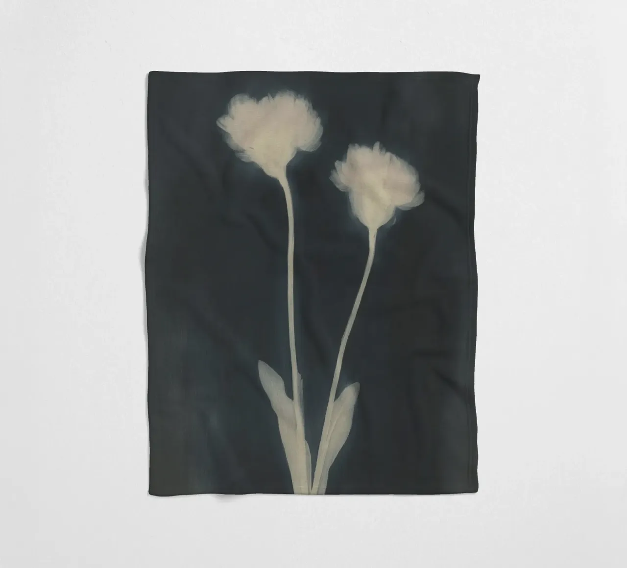 Faded Bloom No 02 coperta in pile da treechild