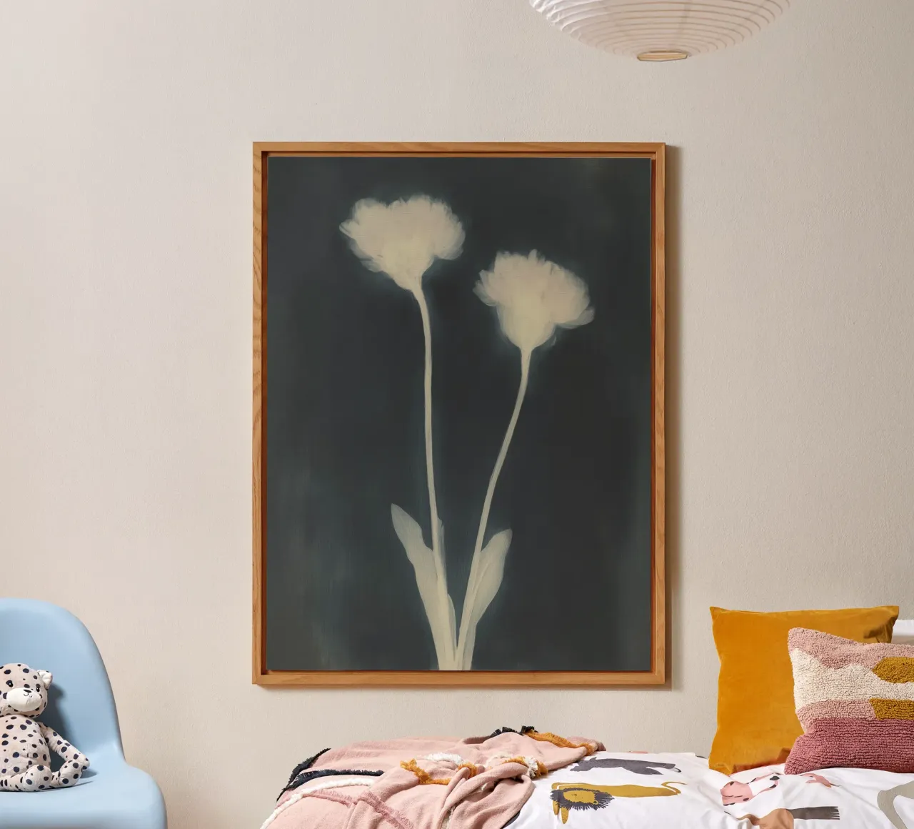 Faded Bloom No 02 alluminio dibond da treechild