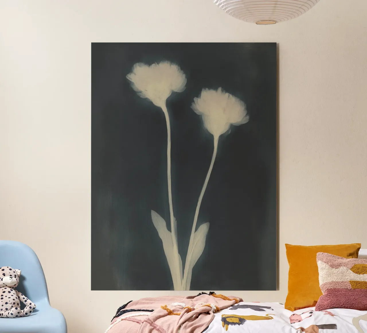 Faded Bloom No 02 alluminio dibond da treechild