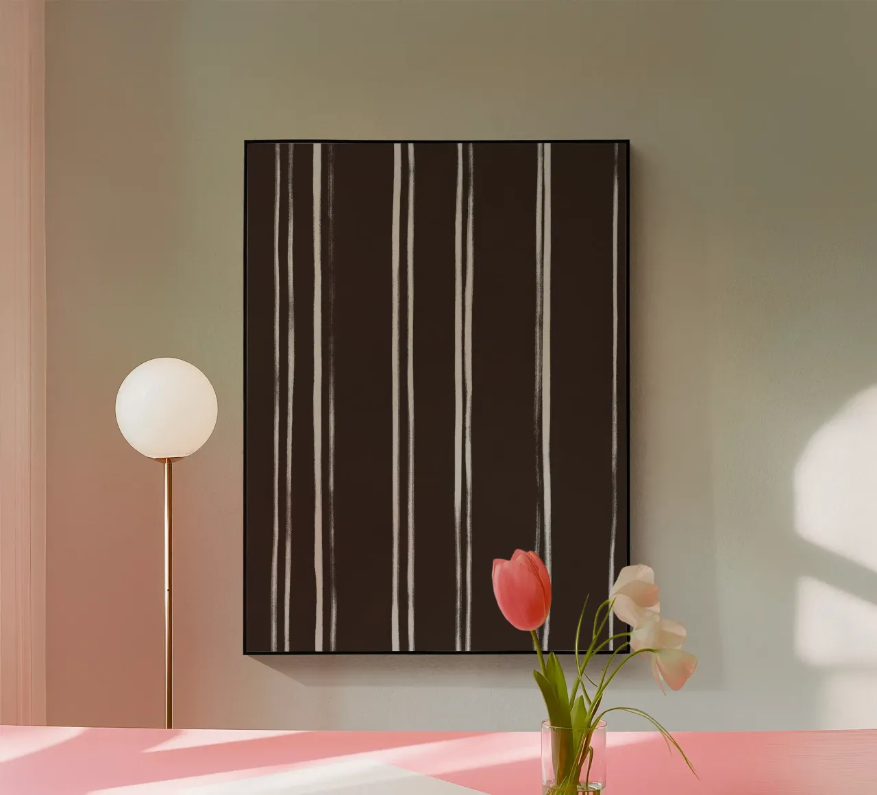 Chocolate Stripes plexiglass da treechild