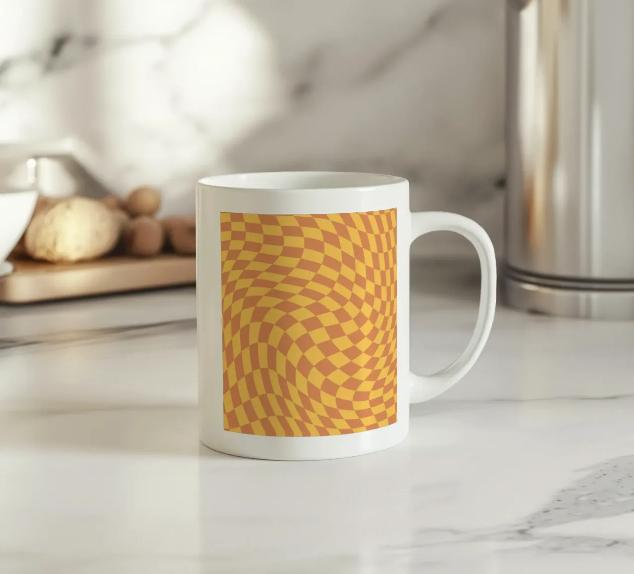 Dama ondulata 18 tazza in ceramica da Little Dean