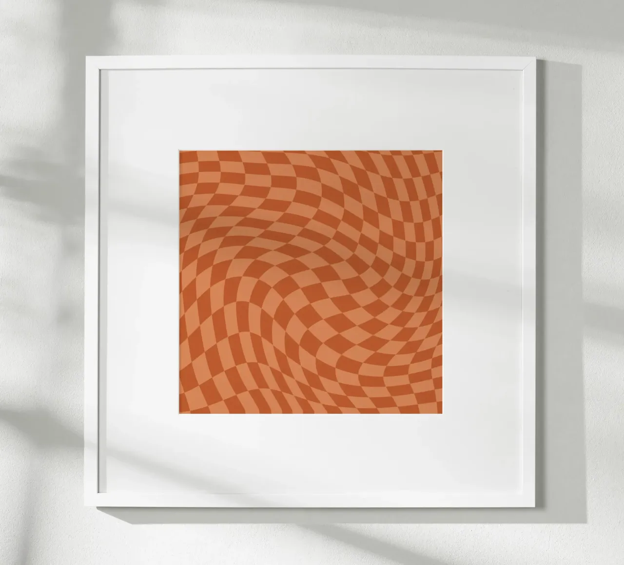 Dama ondulata 19 poster con telaio in legno da Little Dean