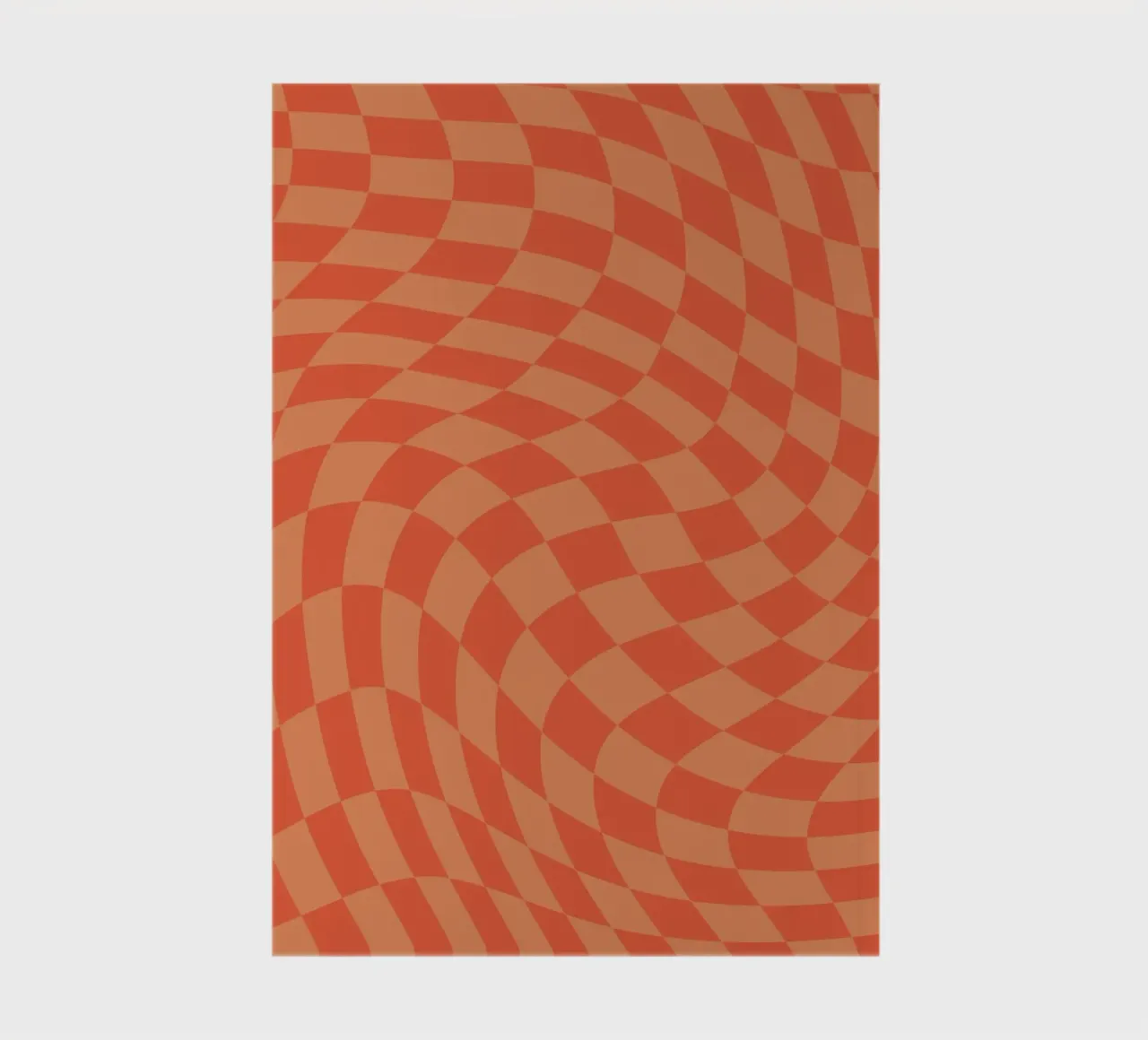 Wavy checker 20 notebook by Little Dean
