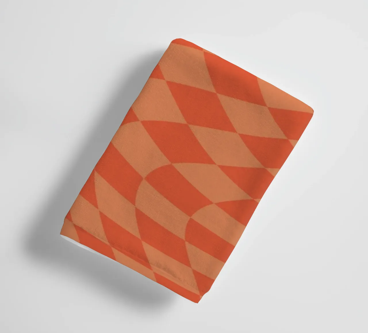 Wavy checker 20 towel by Little Dean