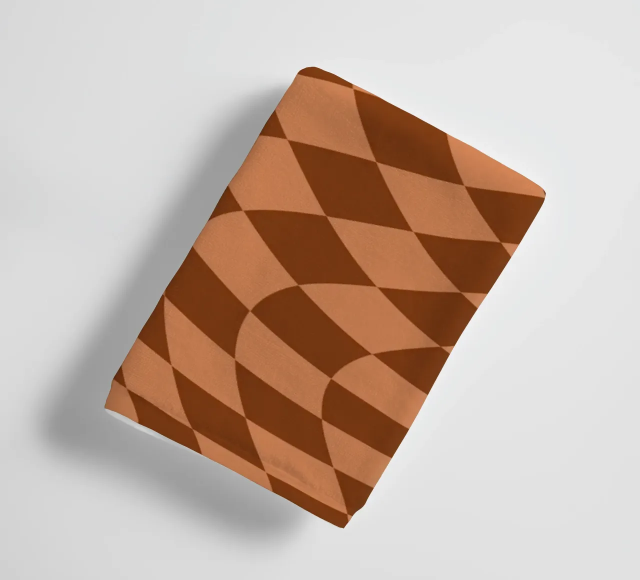 Wavy checker 21 towel by Little Dean