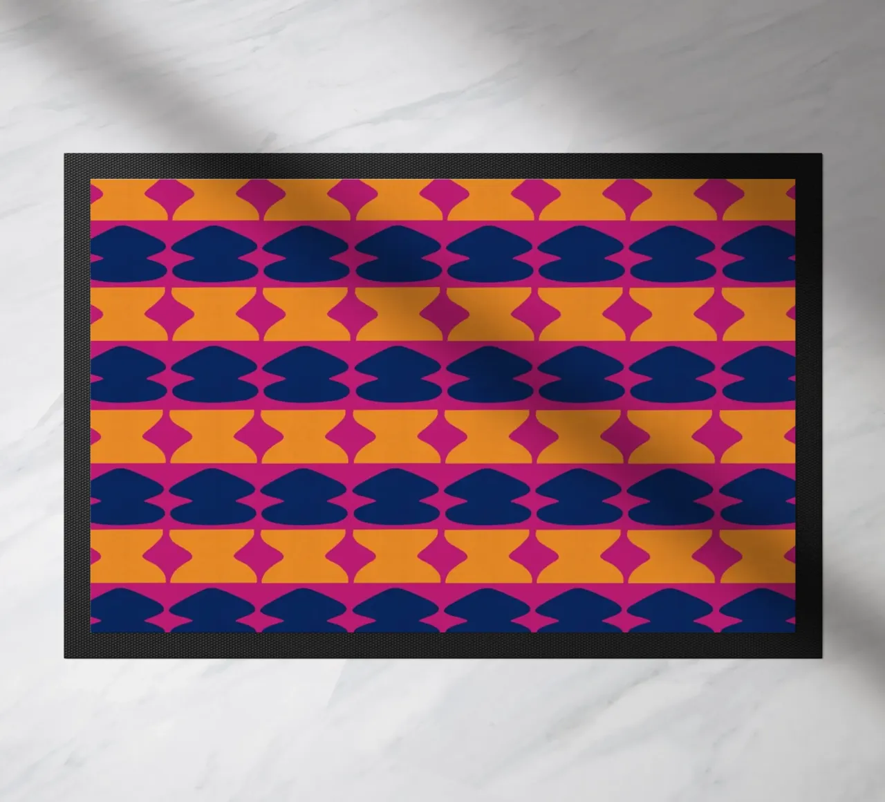 Repetitive pattern 03 doormat by Little Dean