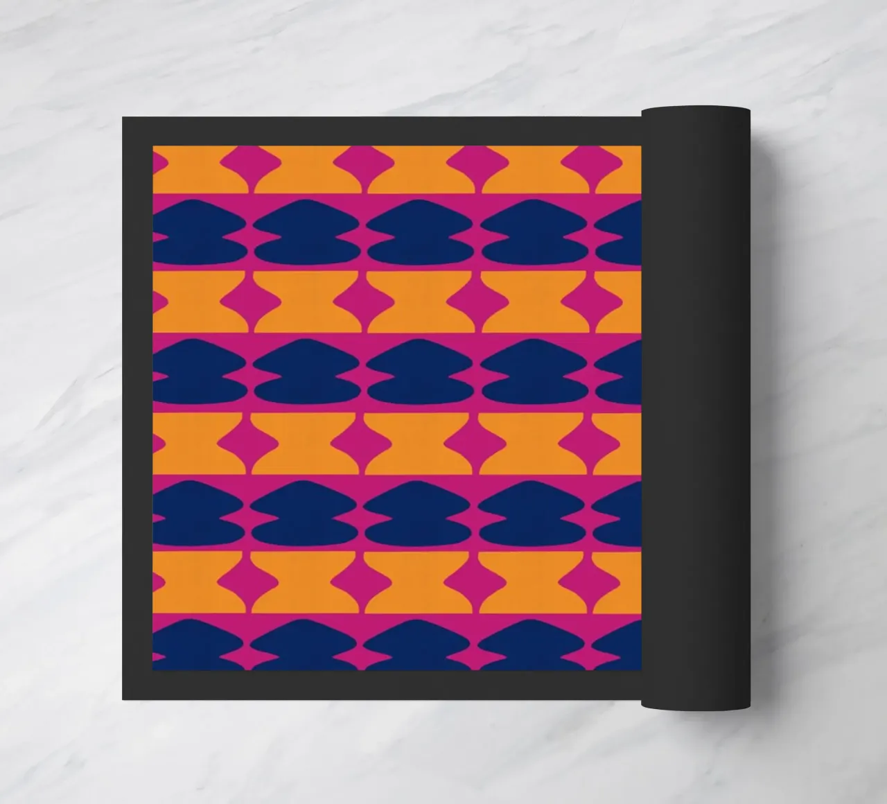 Repetitive pattern 03 doormat by Little Dean