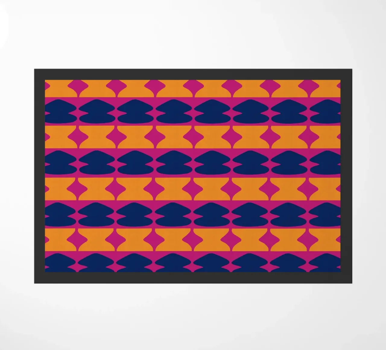 Repetitive pattern 03 doormat by Little Dean