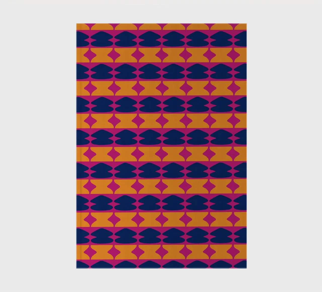 Repetitive pattern 03 notebook by Little Dean