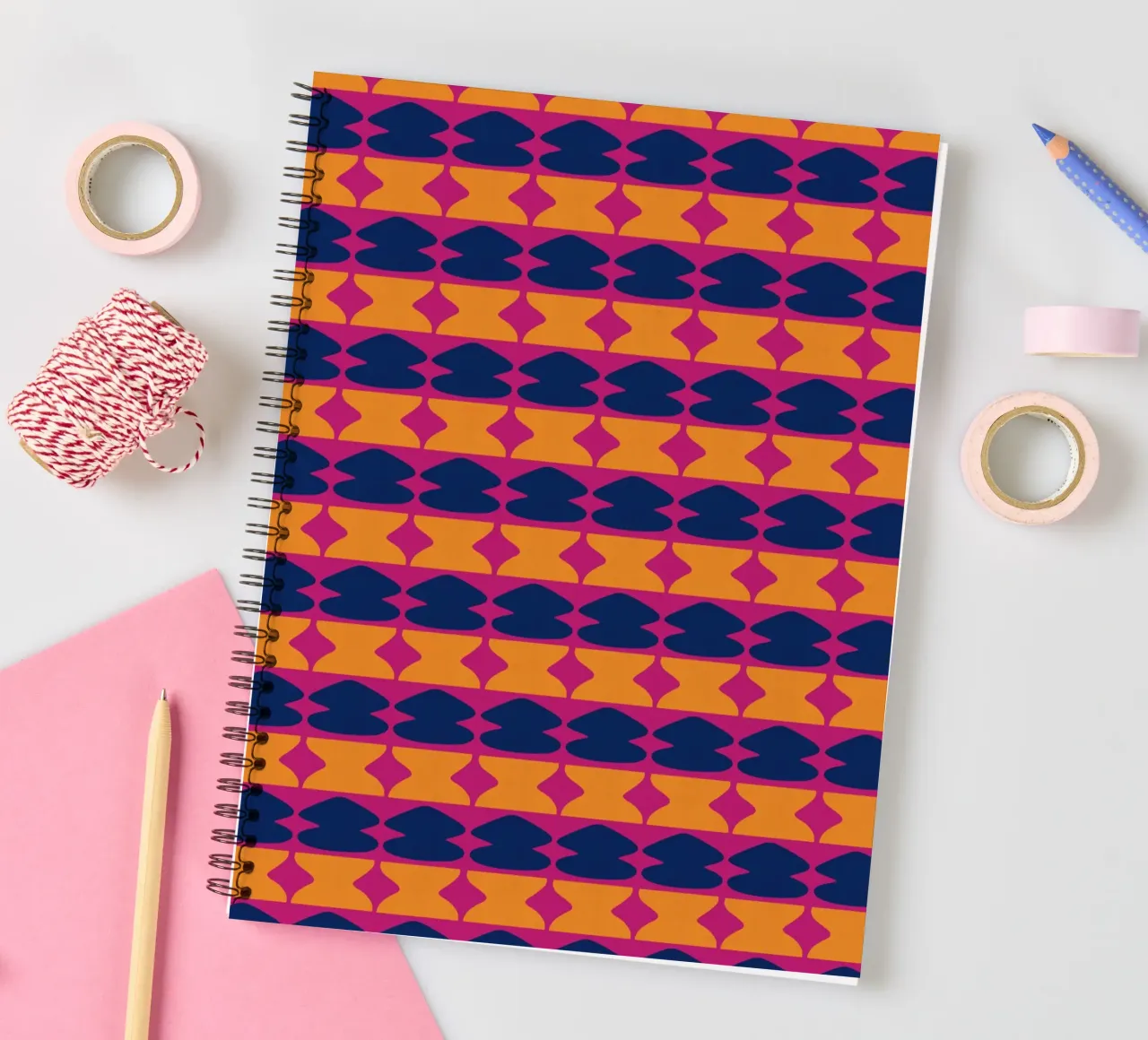 Schema ripetitivo 03 diario ad anelli da Little Dean