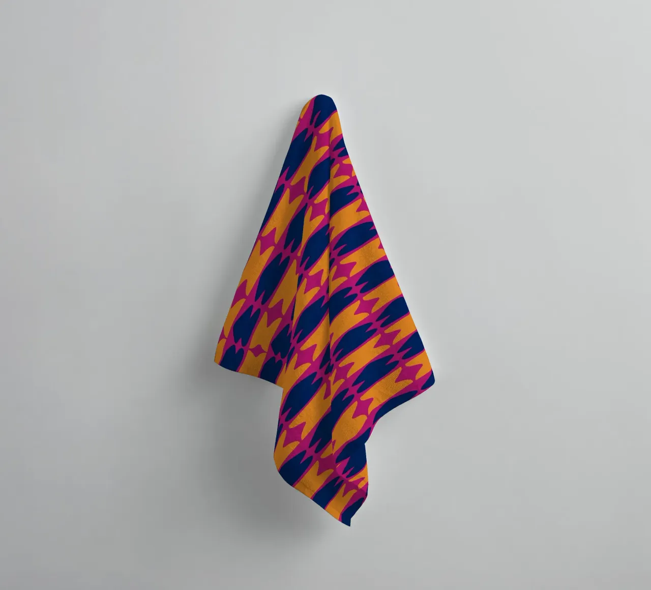 Repetitive pattern 03 towel by Little Dean
