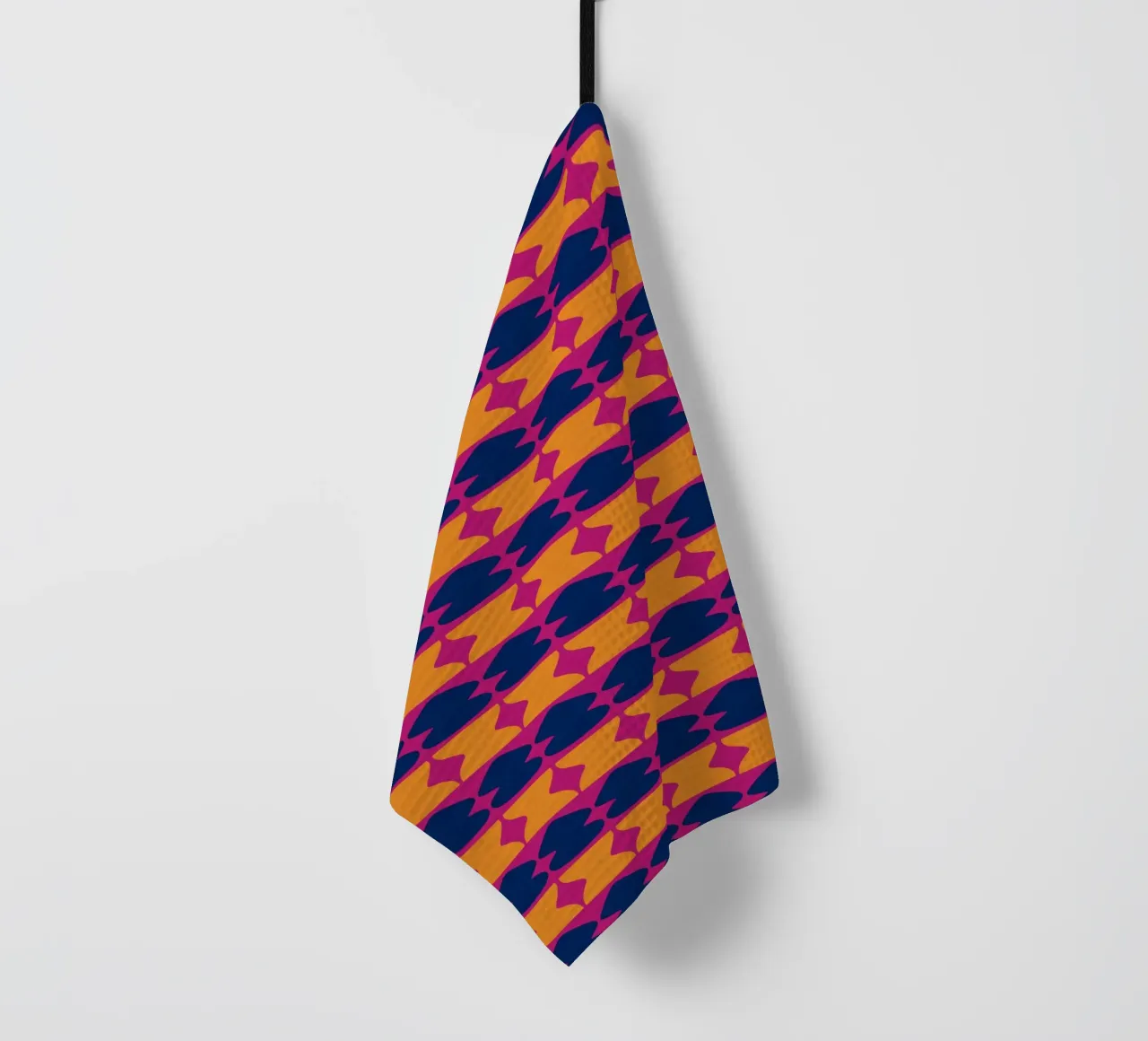 Repetitive pattern 03 tea towel by Little Dean