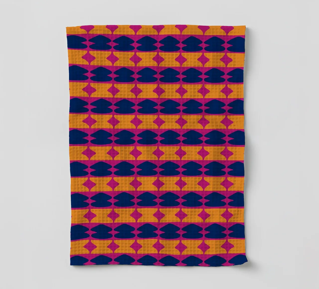 Repetitive pattern 03 tea towel by Little Dean