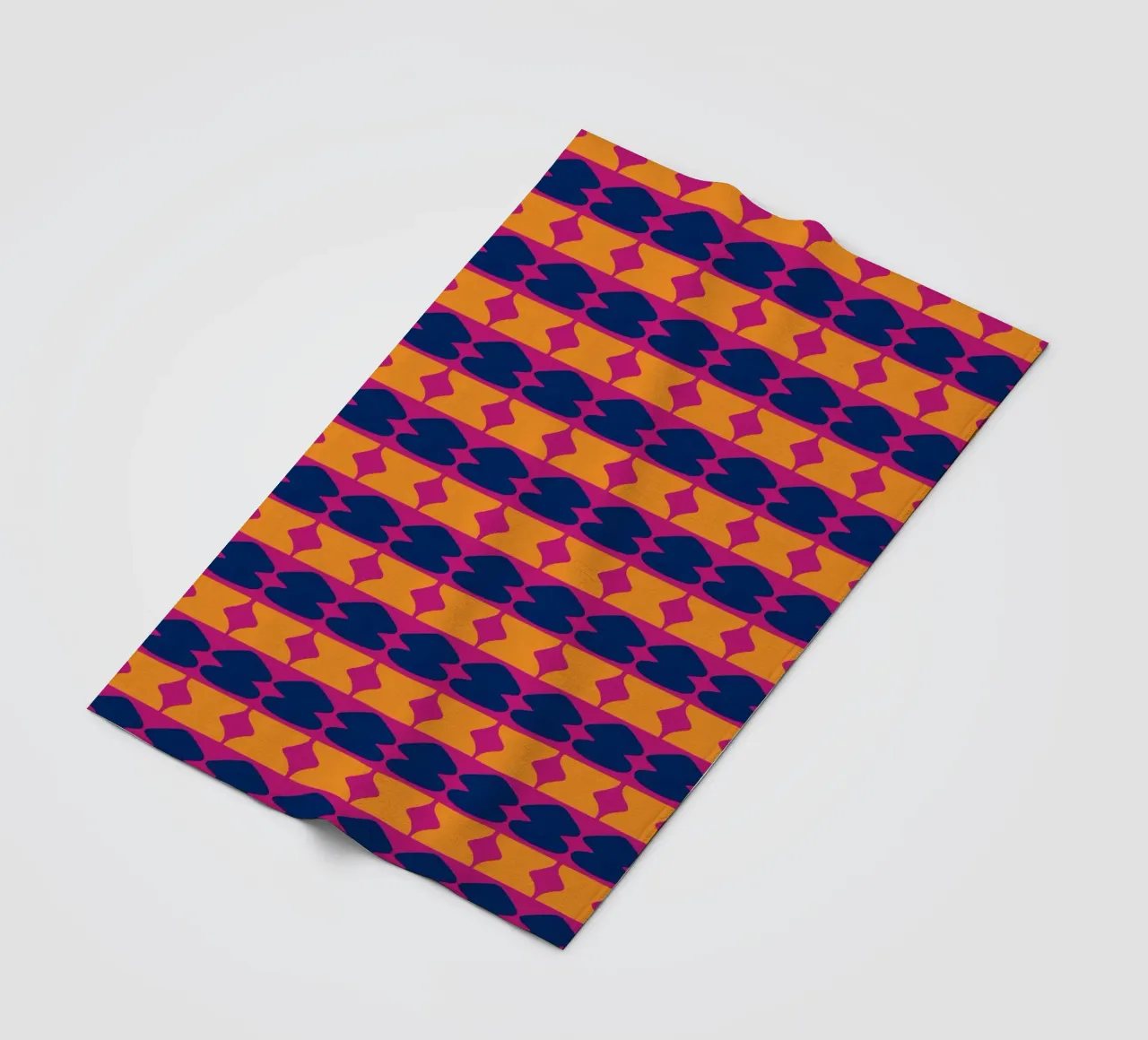 Repetitive pattern 03 fleece blanket by Little Dean