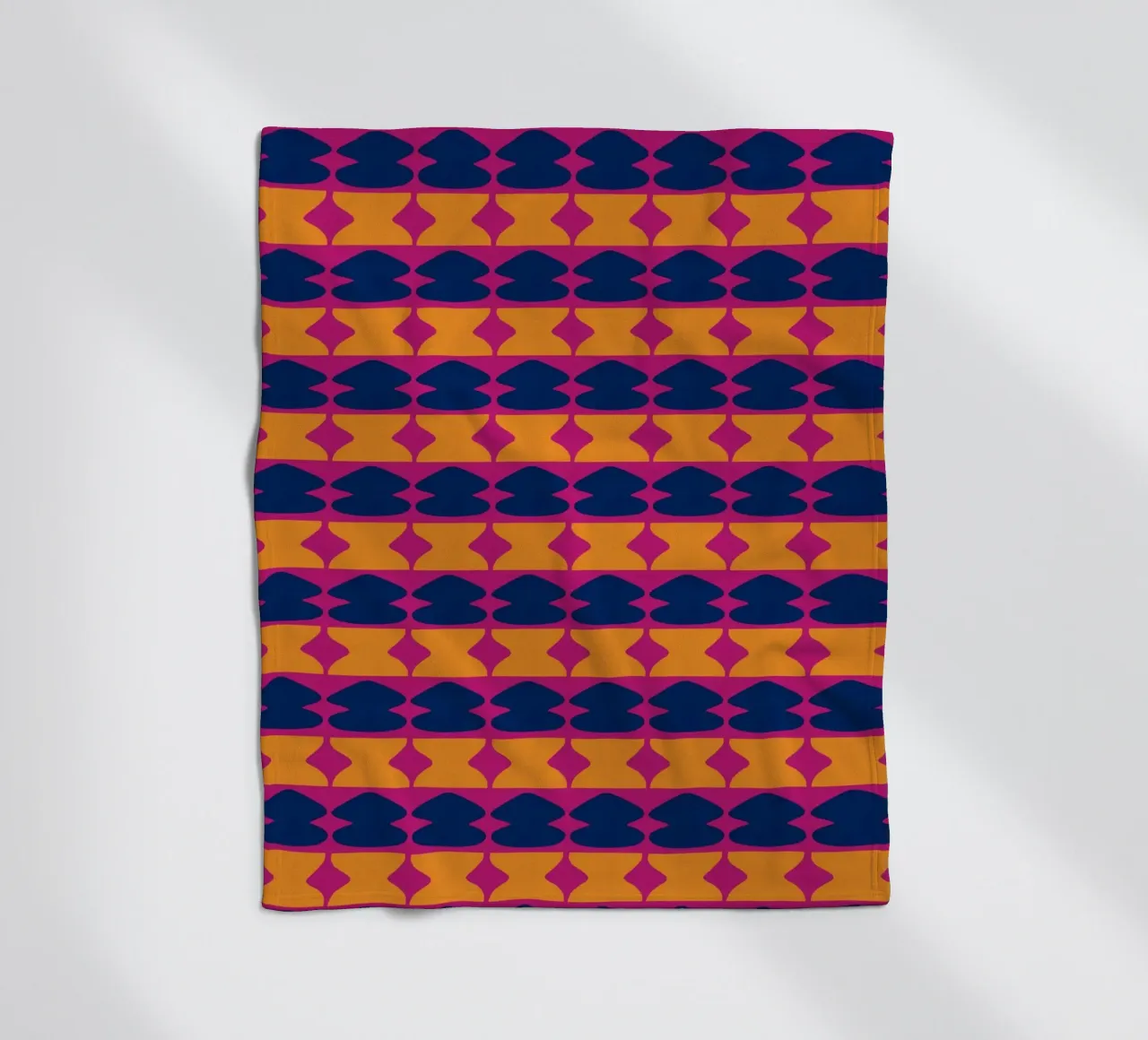 Repetitive pattern 03 fleece blanket by Little Dean