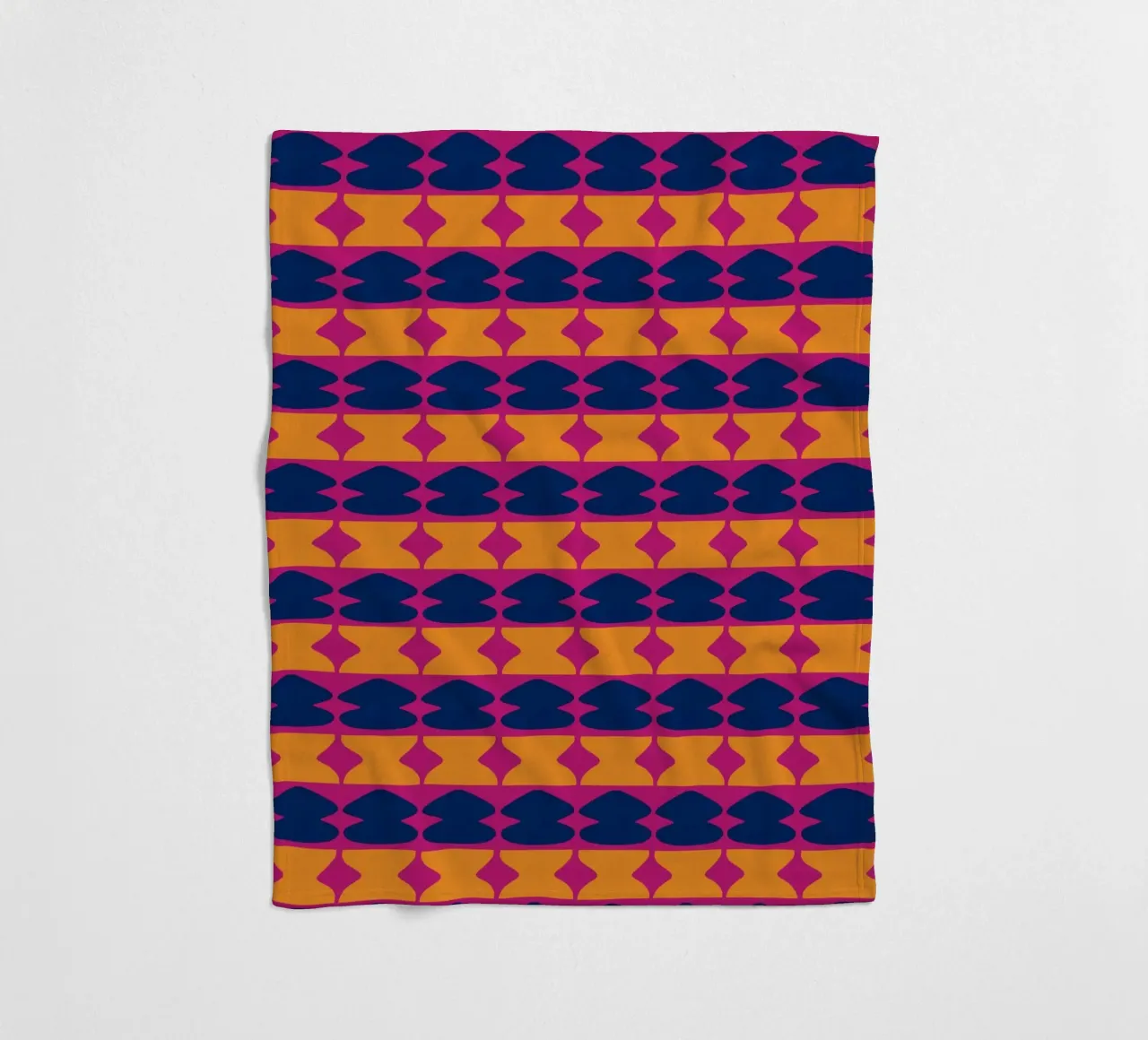 Repetitive pattern 03 fleece blanket by Little Dean