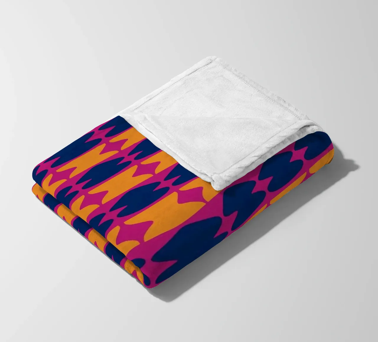 Repetitive pattern 03 fleece blanket by Little Dean