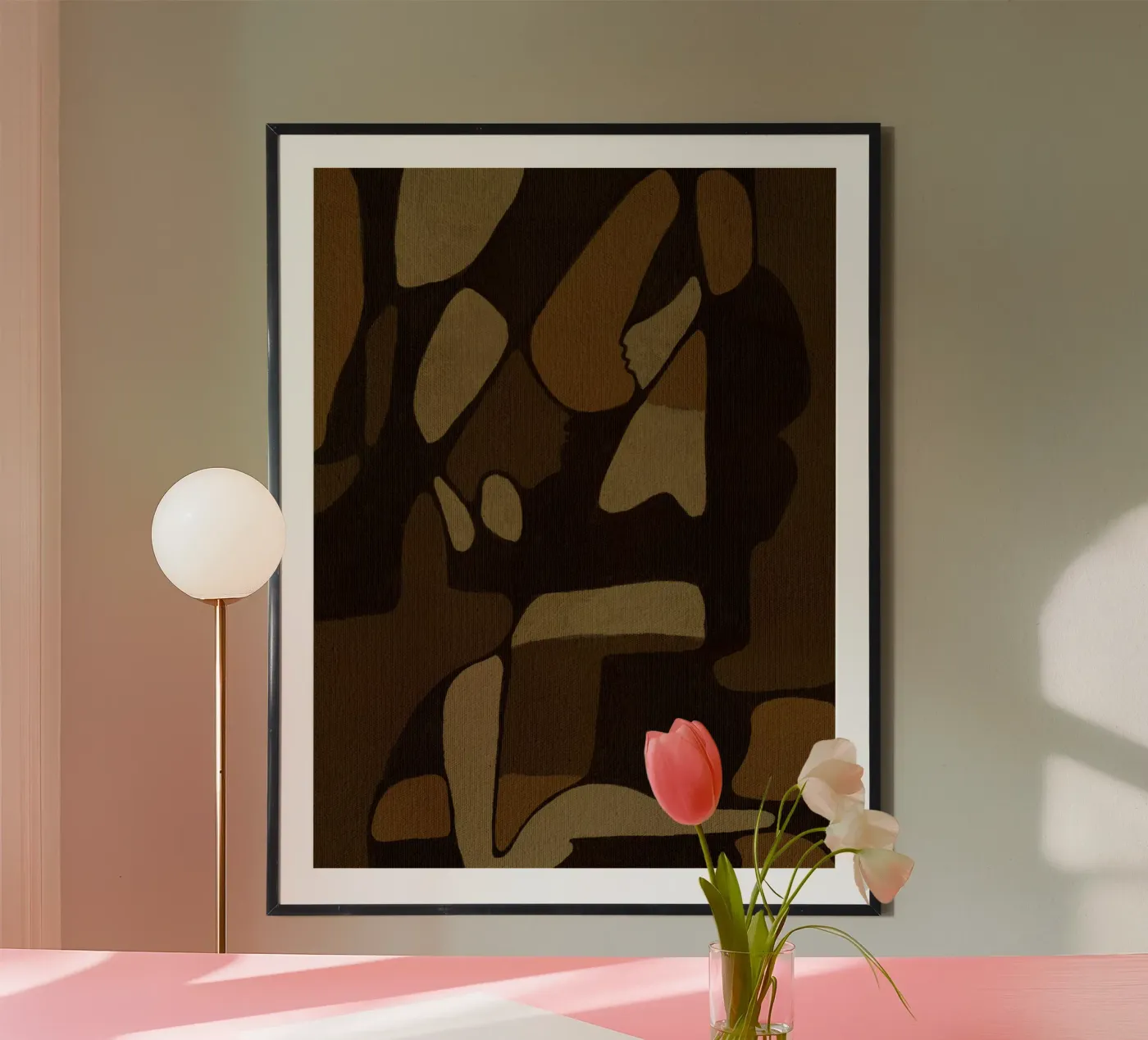 Quiet Solace 2 poster by Shatha Al Dafai