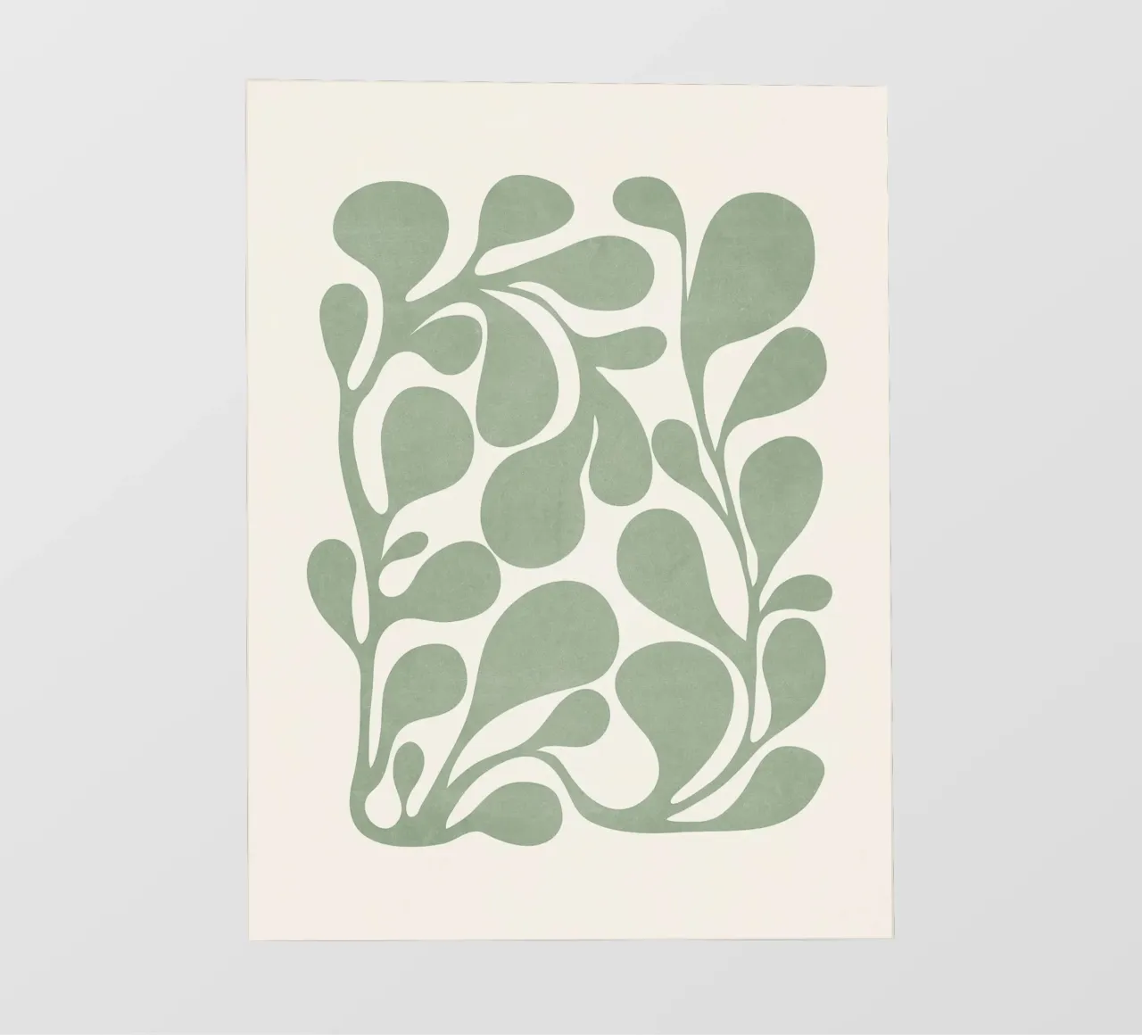 Pianta verde salvia telo in pvc da robertmotoiart