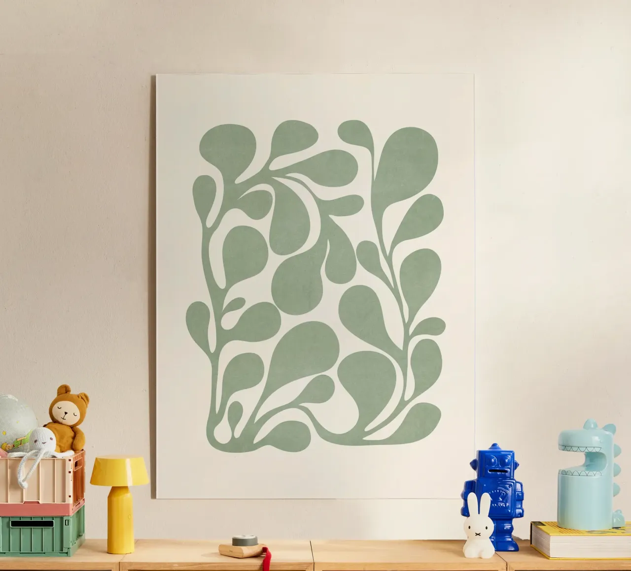 Pianta verde salvia plexiglass da robertmotoiart