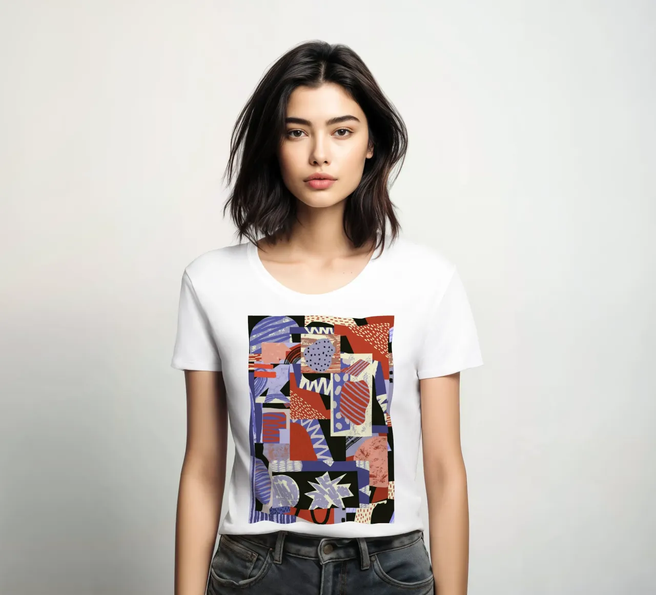 Silent Structure t-shirt da donna da RS LAB STUDIO