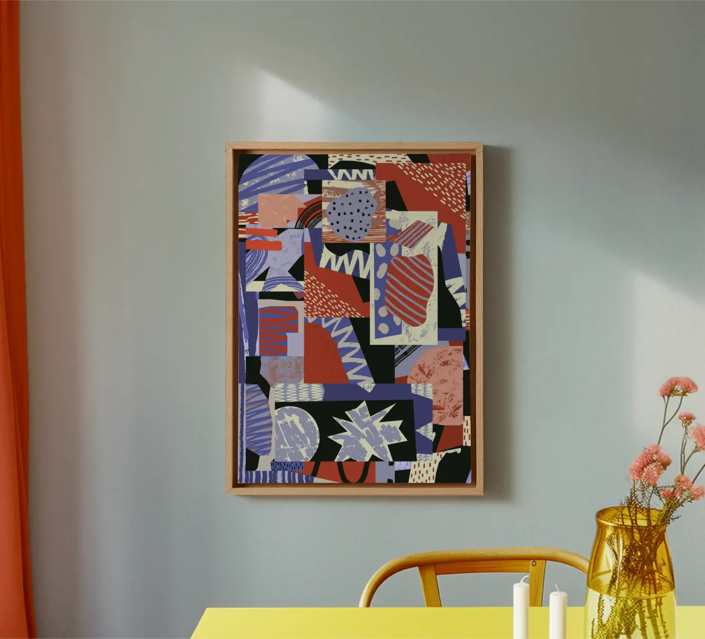 Silent Structure canvas van RS LAB STUDIO