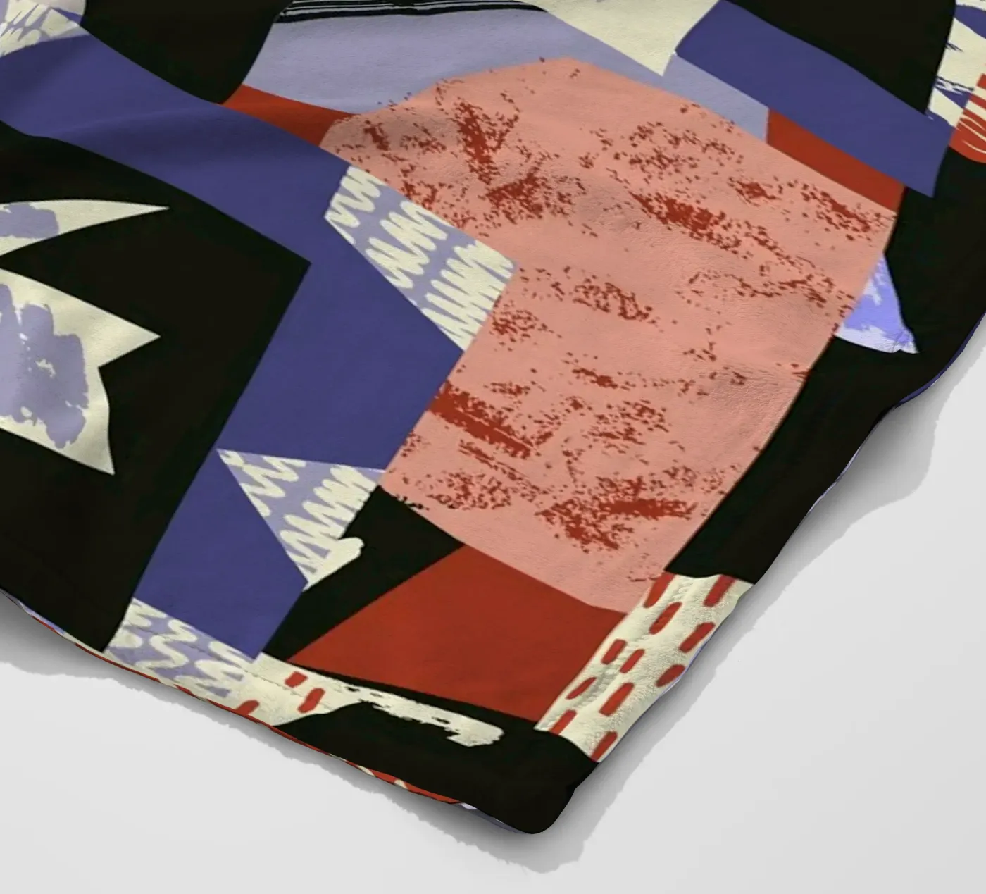 Silent Structure fleece blanket by RS LAB STUDIO