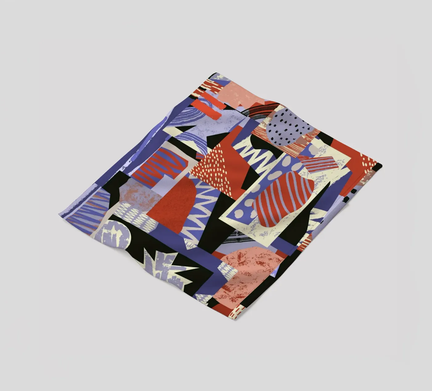 Silent Structure fleece blanket by RS LAB STUDIO