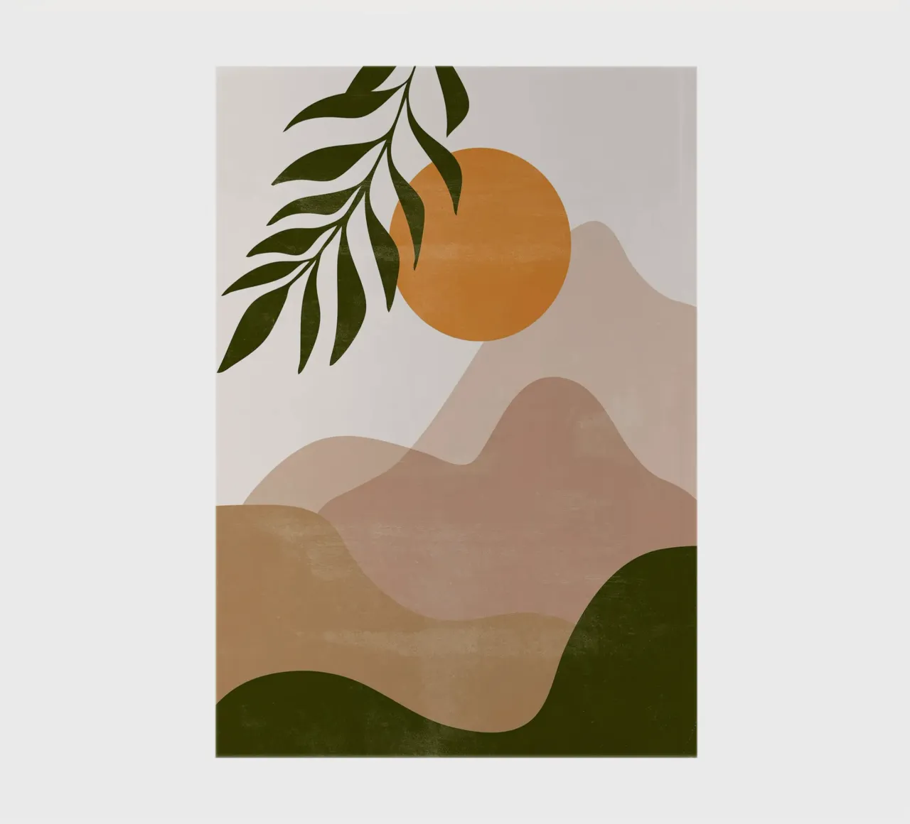 Sunset in the mountains II notebook by lennytravers