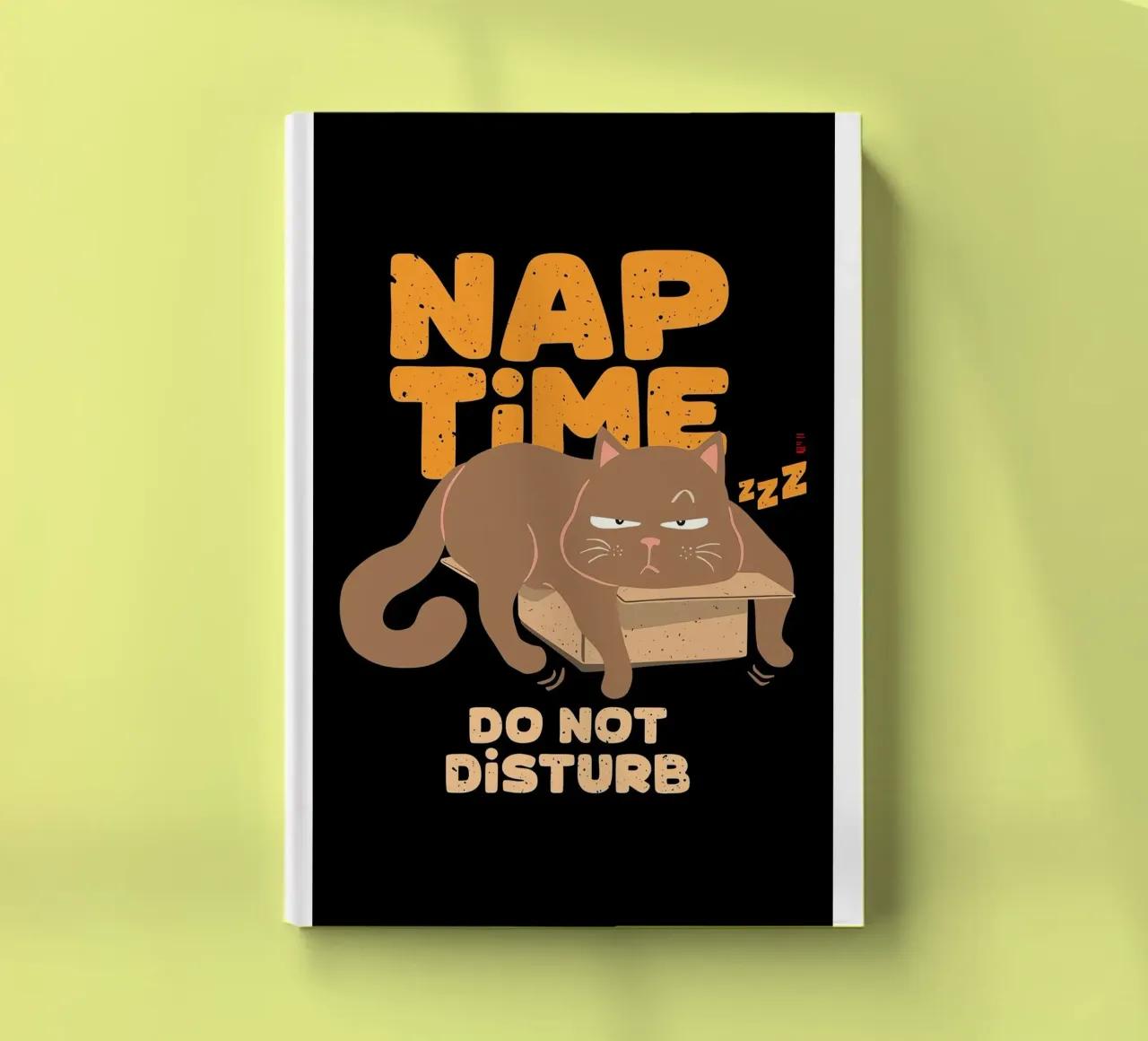 Nap Time do not Disturb notebook by Arjun