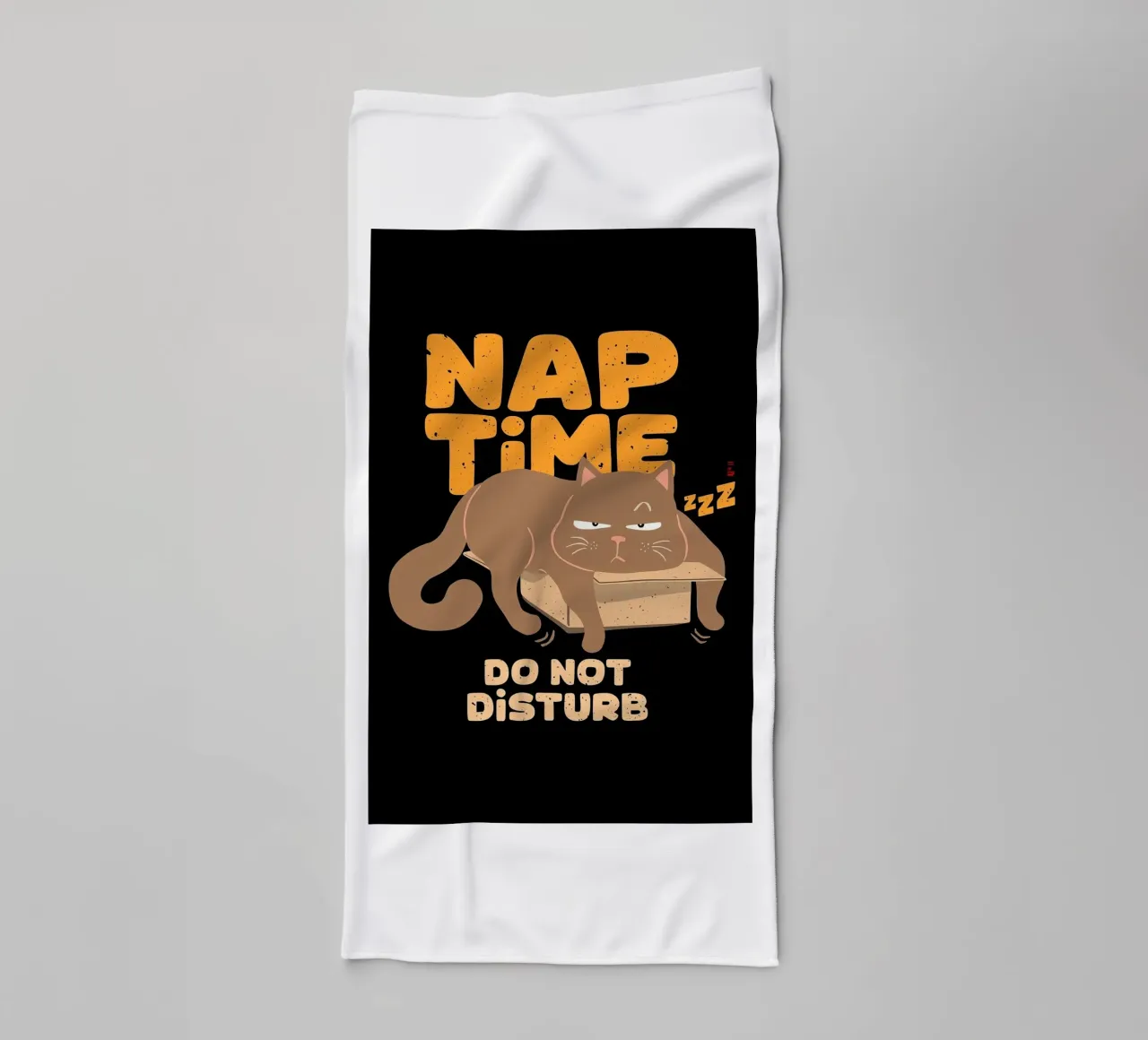 Nap Time do not Disturb towel by Arjun