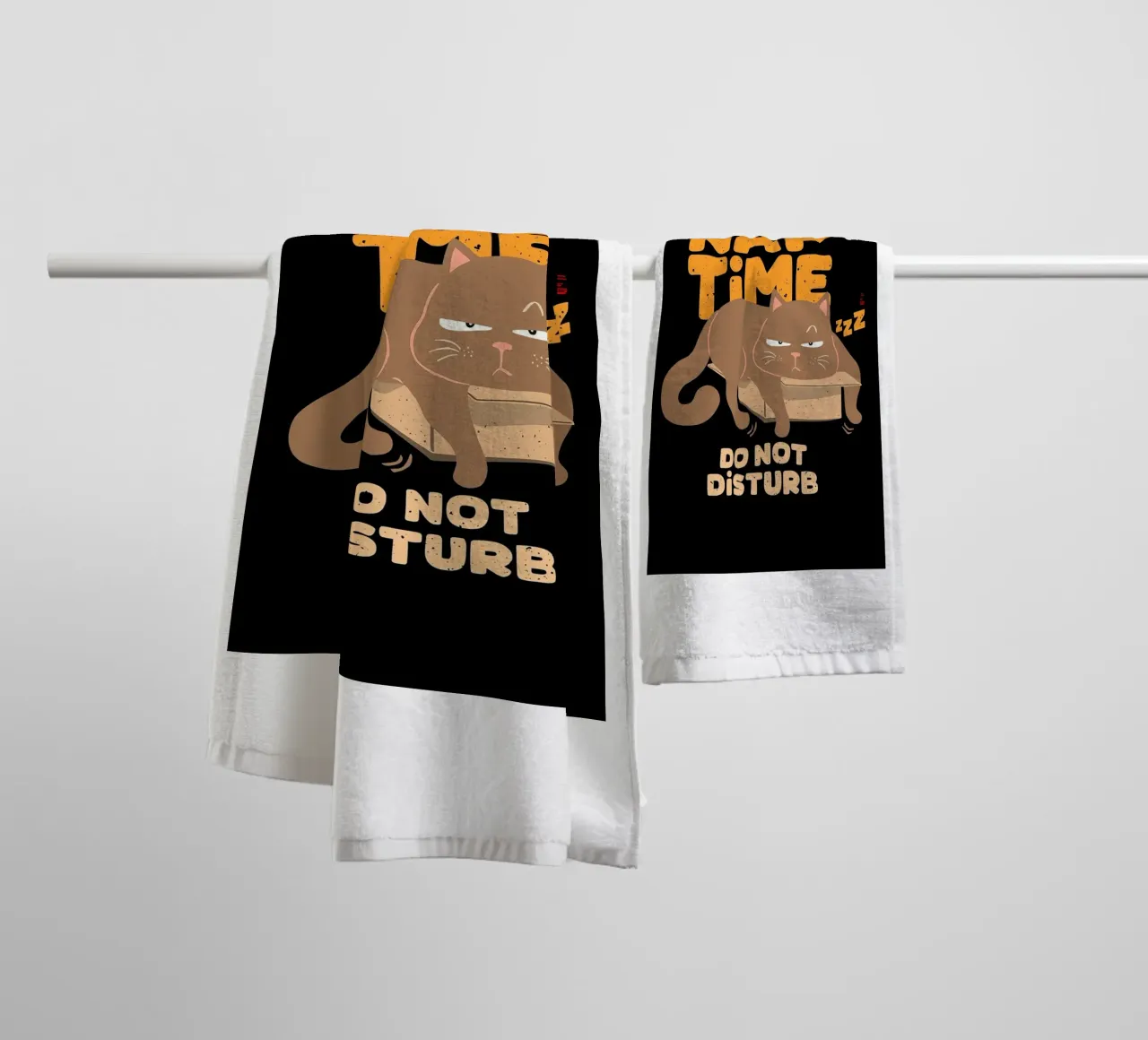 Nap Time do not Disturb towel by Arjun