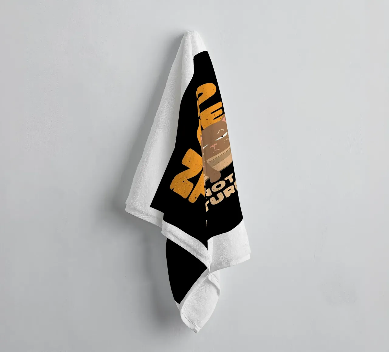Nap Time do not Disturb towel by Arjun