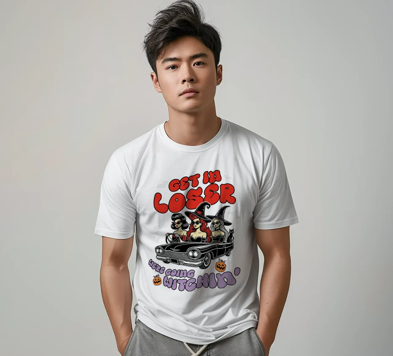 Get in loser, we're going witchin t-shirt da edsonramosart