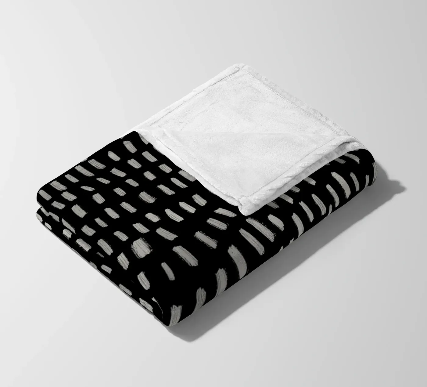 Tiny Strokes fleece blanket by treechild