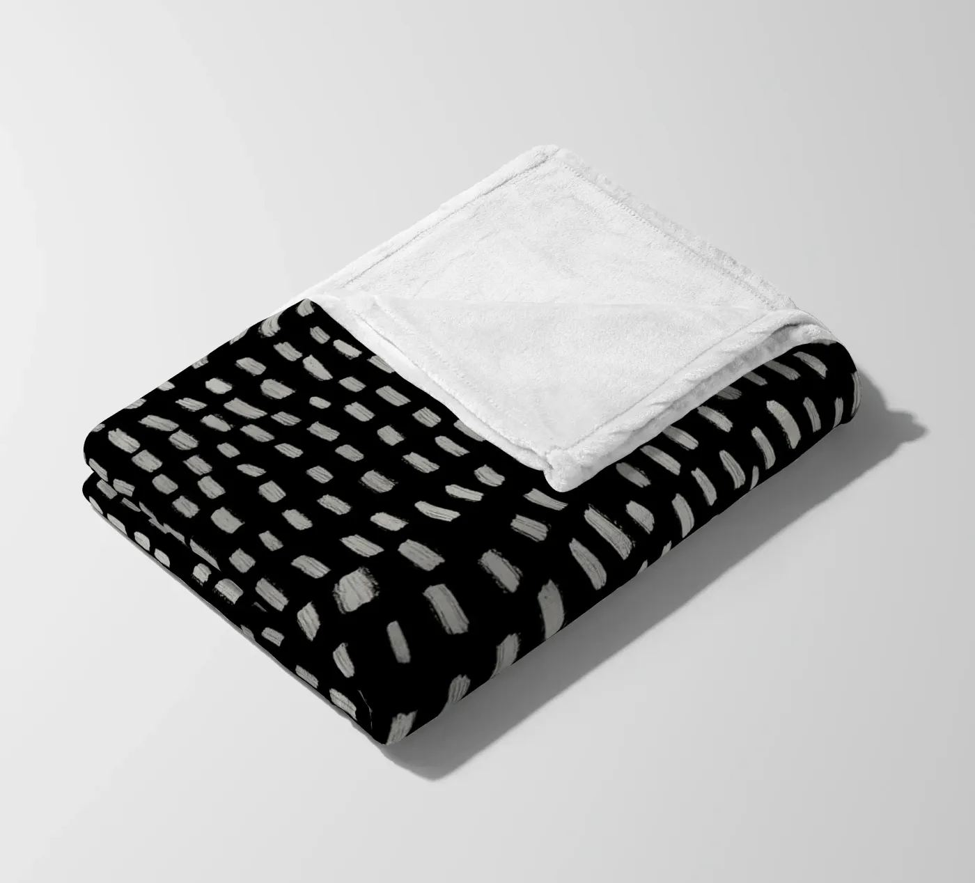 Tiny Strokes fleece blanket by treechild