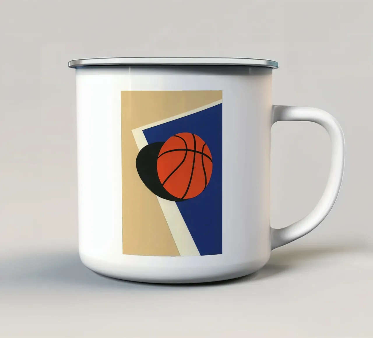 Squadra di basket di Oakland tazza in smalto da lawrencearmstron