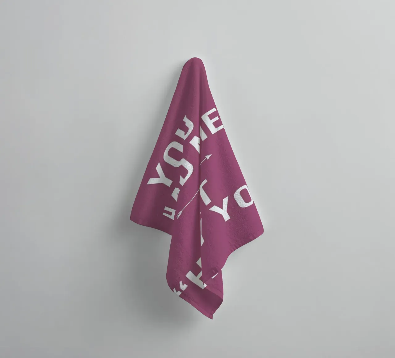 Hey Yo towel by LeDieg