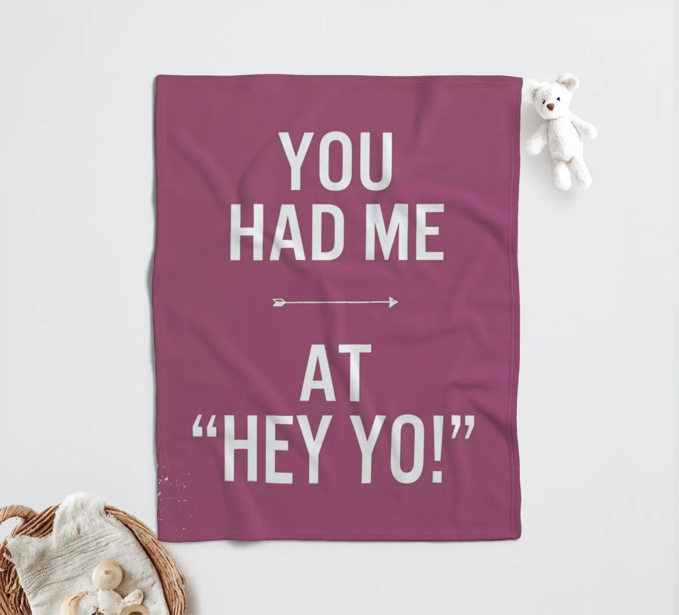 Hey Yo Fleecedecke von LeDieg