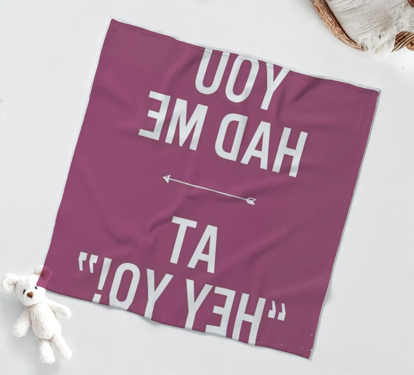 Hey Yo Fleecedecke von LeDieg