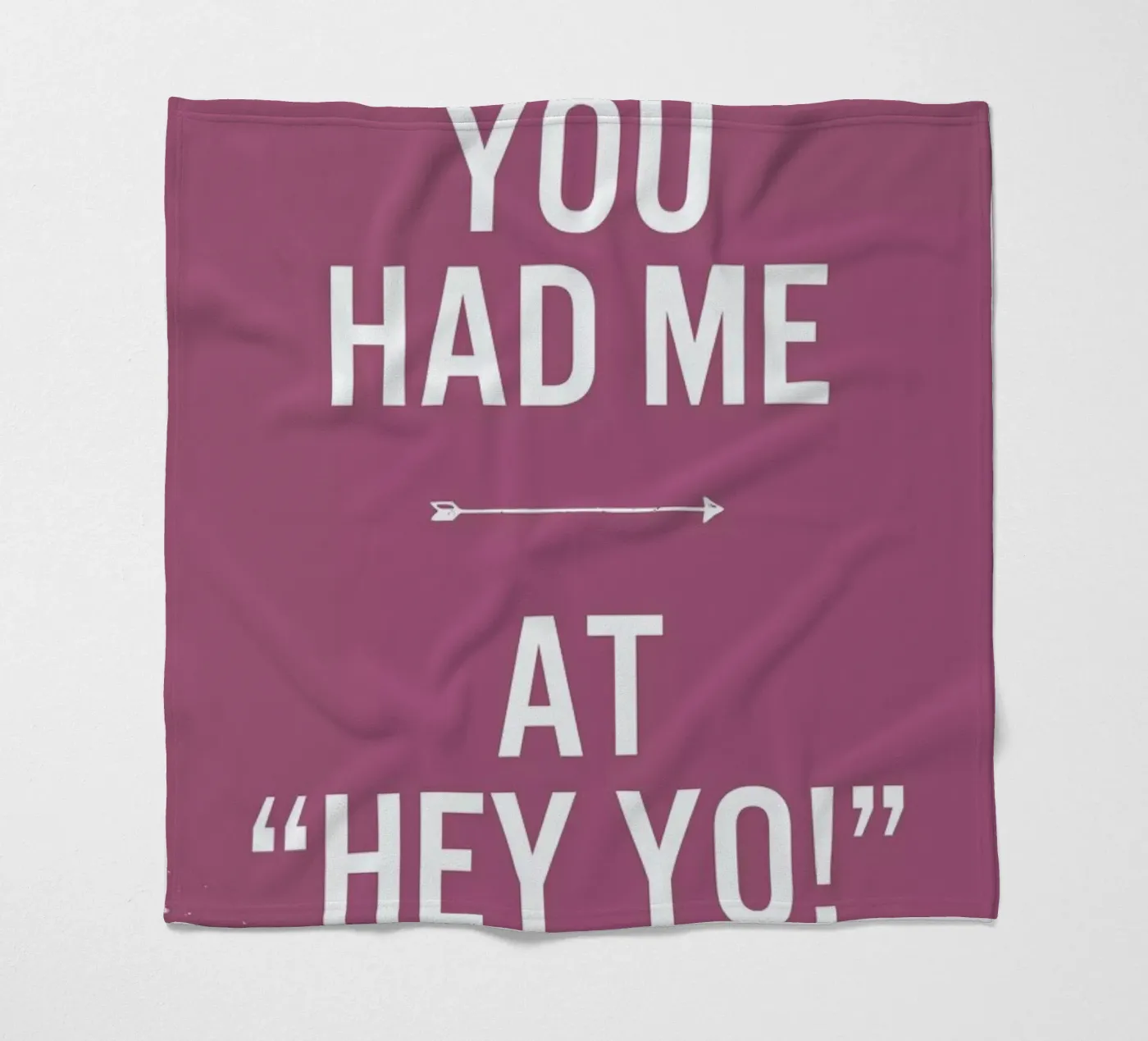 Hey Yo Fleecedecke von LeDieg