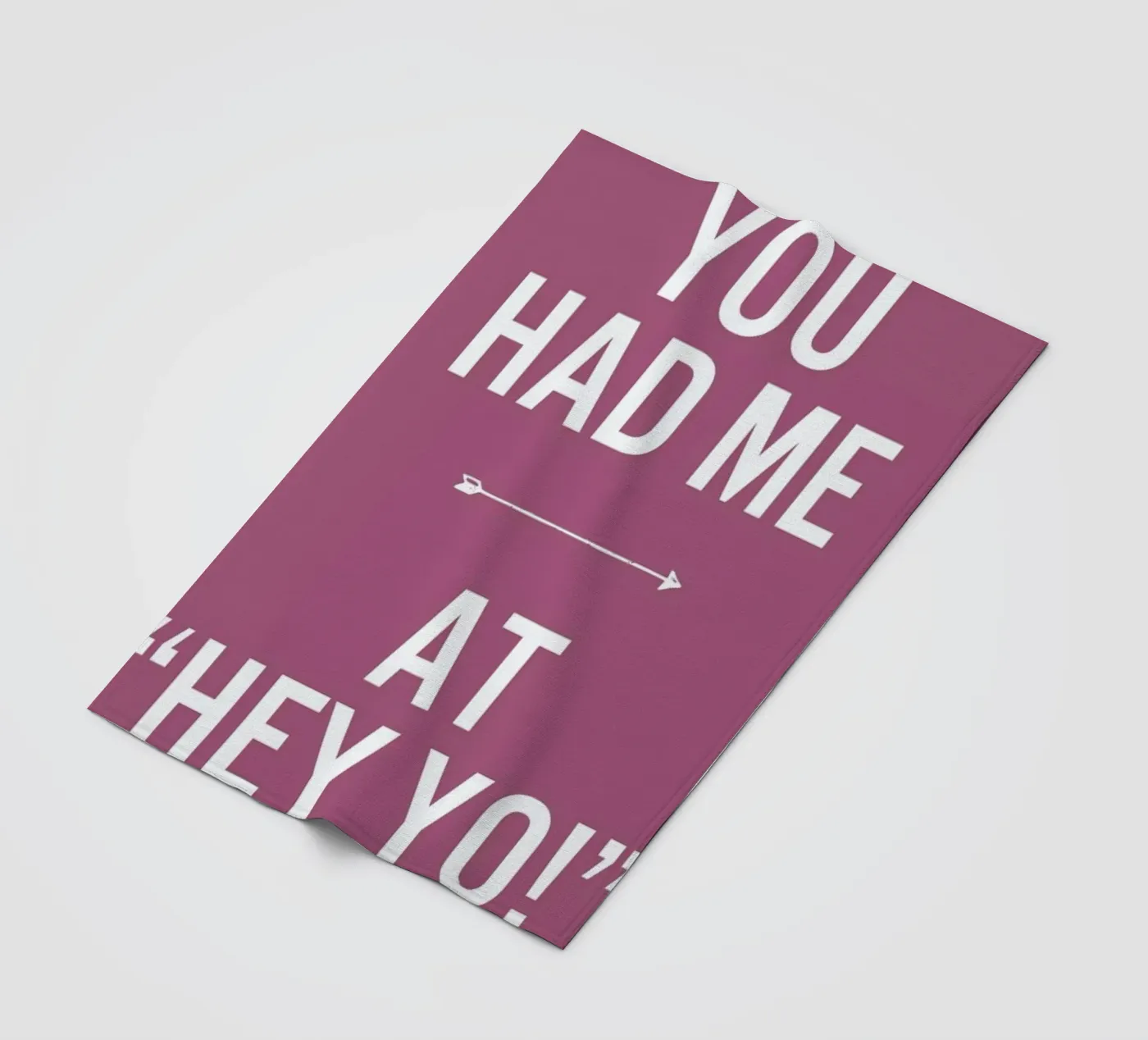 Hey Yo Fleecedecke von LeDieg