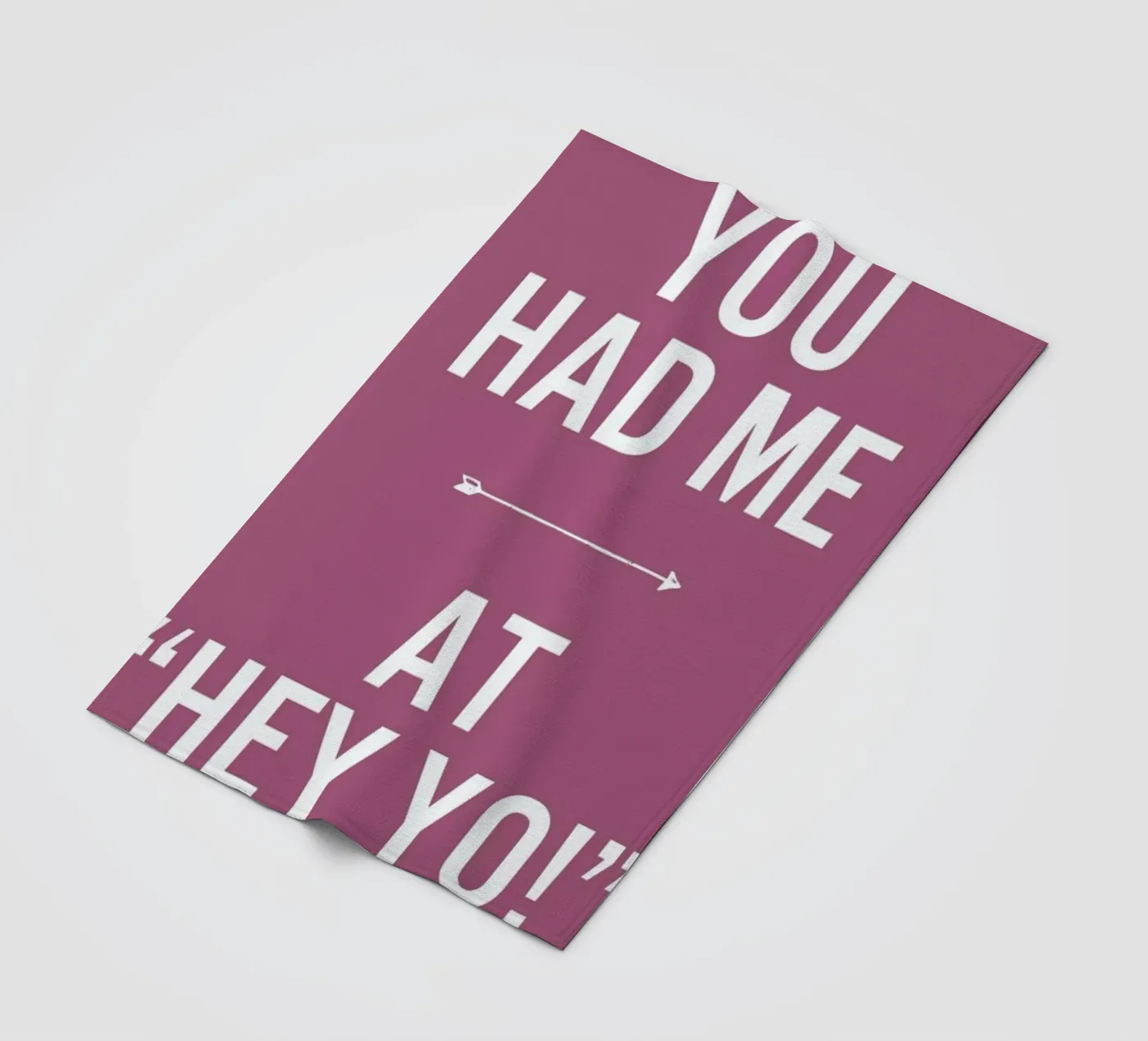 Hey Yo Fleecedecke von LeDieg